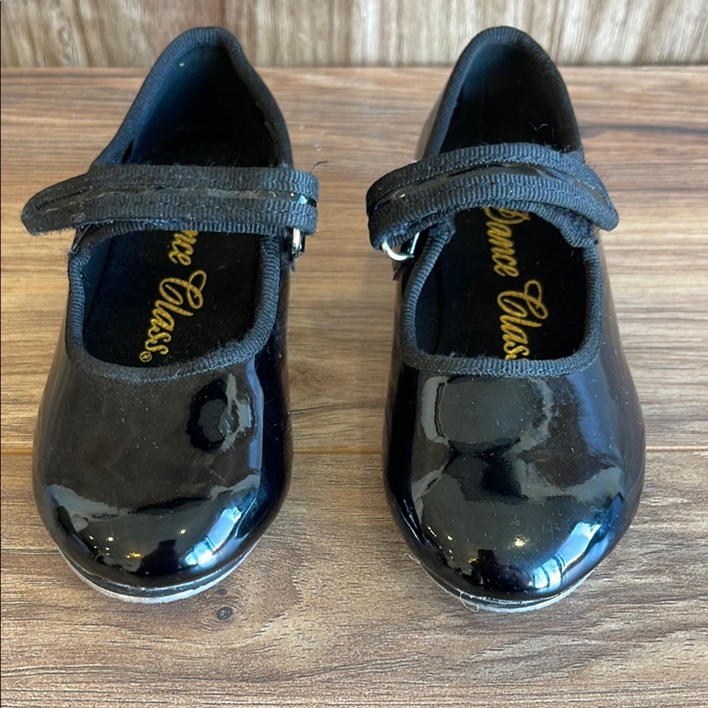 Pre-owned Dance Class Black Kids Shoes MJ100 - 8.5